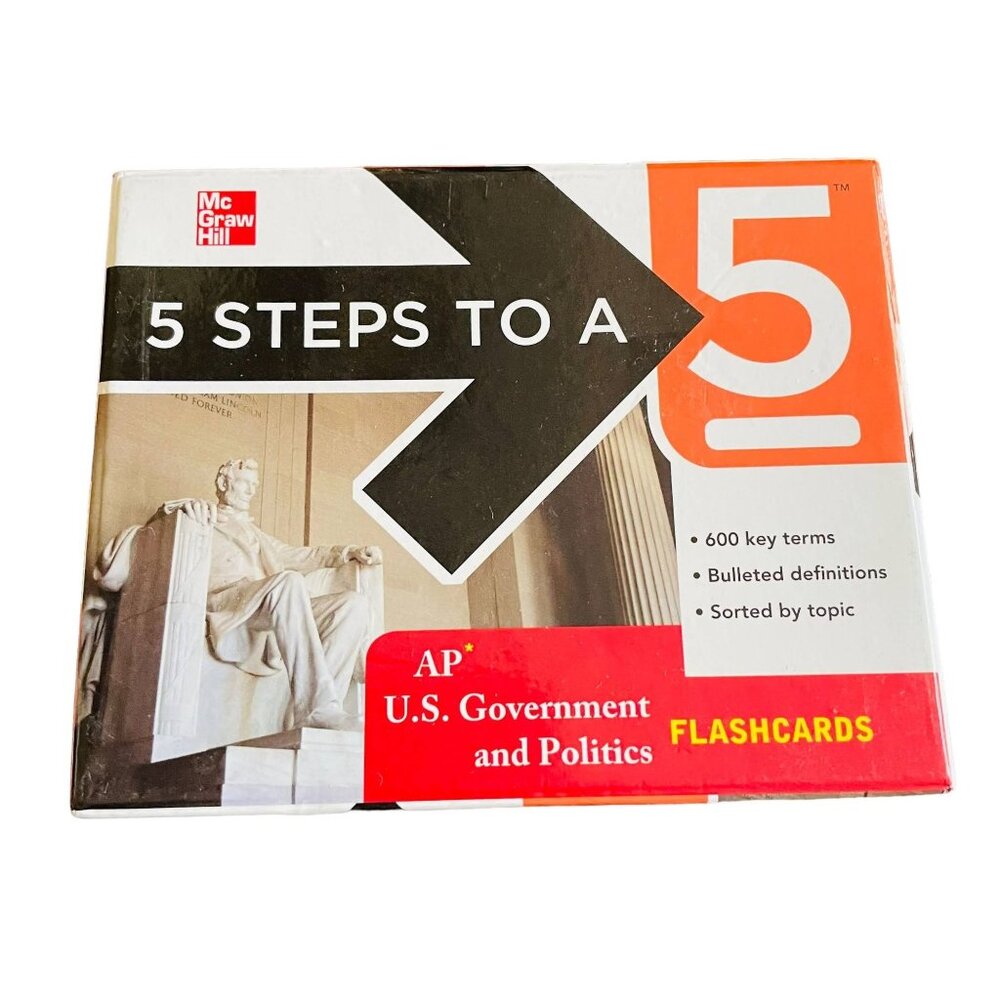 AP U.S. Government Politics Flashcards School Education Students By McGraw‎ Hill